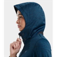 Casaco com fecho para equitação Horse Pilot mulher Tempest Preto