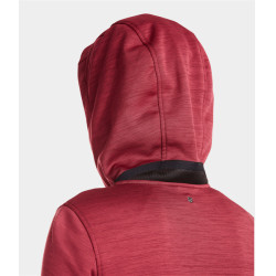 Casaco com fecho para equitação Horse Pilot mulher Tempest Vermelho escuro Casaco com fecho para equitação Horse Pilot mulher Tempest Vermelho escuro