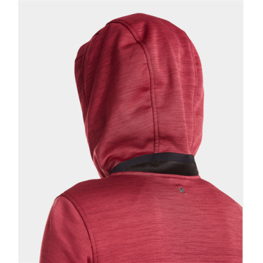 Casaco com fecho para equitação Horse Pilot mulher Tempest Vermelho escuro Casaco com fecho para equitação Horse Pilot mulher Tempest Vermelho escuro