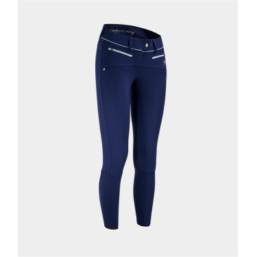 Calças de equitação X-Balance Horse Pilot mulher Marinho Azul-marinho