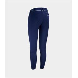 Calças de equitação X-Balance Horse Pilot mulher Marinho Azul-marinho
