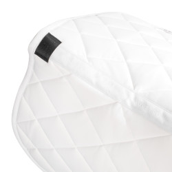 Almofada de salto com logotipo em strass Equestro Branco