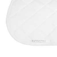 Almofada de salto com logotipo em strass Equestro Branco