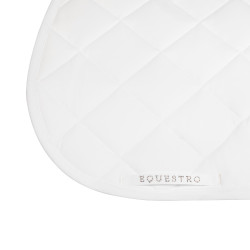 Almofada de salto com logotipo em strass Equestro Branco