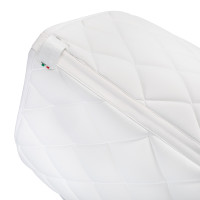 Tapete de dressage Equestro com logótipo em strass Branco