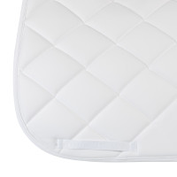 Tapete de dressage Equestro com logótipo em strass Branco