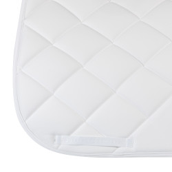 Tapete de dressage Equestro com logótipo em strass Branco Tapete de dressage Equestro com logótipo em strass Branco