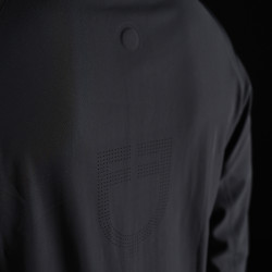 Sweatshirt técnico com capuz masculino Equestro Ridertechnology Preto Sweatshirt técnico com capuz masculino Equestro Ridertechnology Preto