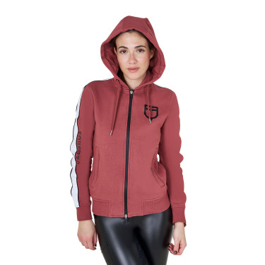 Sweatshirt com capuz Equestro feminino com zíper Sequoia