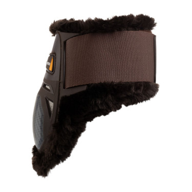 Protetores de boleto Spider Man com lã sintética Equestro Castanho