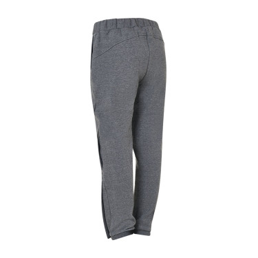 Calça feminina tear-away com zíper em todo o comprimento Equestro Cinza mesclado Cinzento