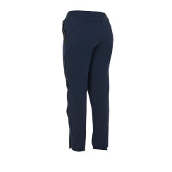 Calça feminina tear-away com zíper em todo o comprimento Equestro Blazer marinho Azul-marinho