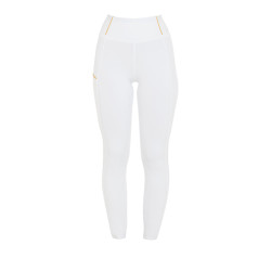 Legging feminino com forro de lã Equestro Branco Legging feminino com forro de lã Equestro Branco
