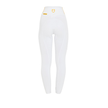 Legging feminino com forro de lã Equestro Branco Legging feminino com forro de lã Equestro Branco
