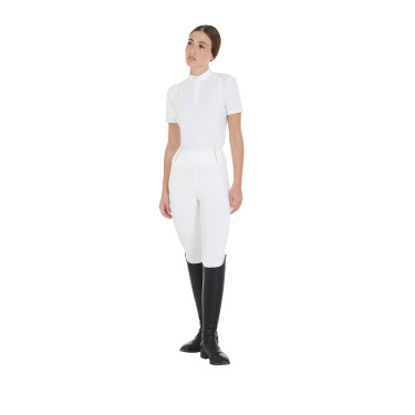 Legging feminino com forro de lã Equestro Branco Legging feminino com forro de lã Equestro Branco