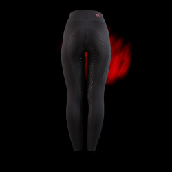 Legging Equestro de cintura alta feminino Ridertechnology full grip Preto