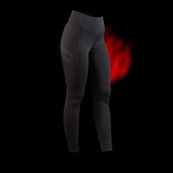 Legging Equestro de cintura alta feminino Ridertechnology full grip Preto