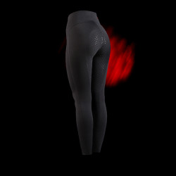 Legging Equestro de cintura alta feminino Ridertechnology full grip Preto