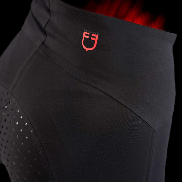 Legging Equestro de cintura alta feminino Ridertechnology full grip Preto