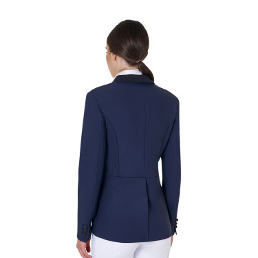 Fraque de adestramento feminino Equestro Blazer marinho Azul-marinho