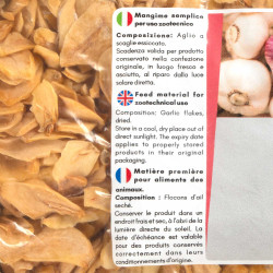 Flocos de alho Ama Garlic Umbria Equitação