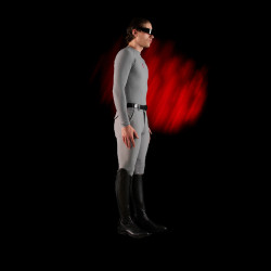 Camada Base masculina de mangas compridas Equestro Ridertechnology