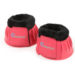 Sino preto para cavalo Arma Shires Rosa Sino preto para cavalo Arma Shires Rosa