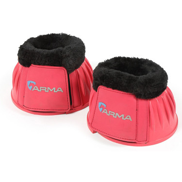 Sino preto para cavalo Arma Shires Rosa Sino preto para cavalo Arma Shires Rosa
