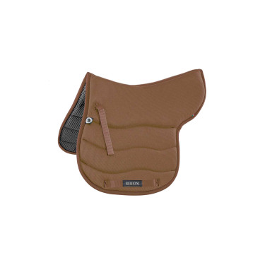 Almofada de sela de dressage Ttech+Sympa Burioni Castanho