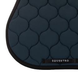Tapete de salto em tecido técnico acolchoado Equestro Blazer marinho Azul-marinho