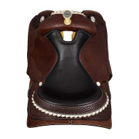 Acabamento da sela Pool em rawhide 9002 Castanho