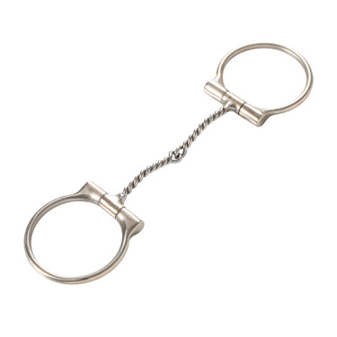 Mors de aço inoxidável com boca torcida em fio de aço inoxidável fino Pool's