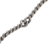 Mors en acier inoxydable avec bouche tordue en fil d'acier inoxydable fin Pool's