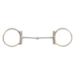 Mors de aço inoxidável com boca torcida em fio de aço inoxidável fino Pool's