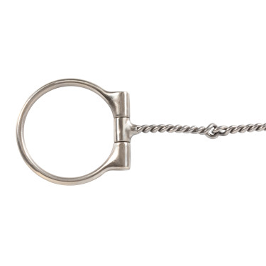 Mors de aço inoxidável com boca torcida em fio de aço inoxidável fino Pool's