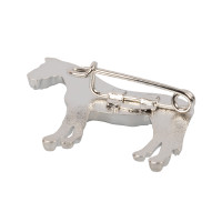 Cavalo prateado modelo cavalo em pé Umbria Equitazione Prata