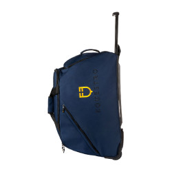 Saco trolley com logotipo bordado Equestro Blazer marinho Azul-marinho