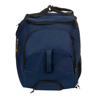 Saco trolley com logotipo bordado Equestro Blazer marinho Azul-marinho
