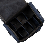 Bolsa de limpeza com bolso com zíper Equestro Marinho Azul-marinho