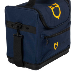 Bolsa de limpeza com bolso com zíper Equestro Marinho Azul-marinho