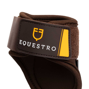 Protetor de boleto em neoprene com fecho de velcro Equestro Castanho Protetor de boleto em neoprene com fecho de velcro Equestro Castanho