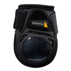 Protetor de boleto em neoprene com fecho de velcro Equestro Preto