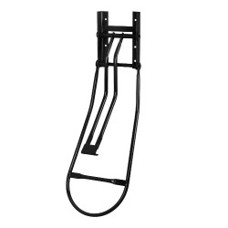 Suporte de parede dobrável para sela inglesa Umbria Equitazione Preto