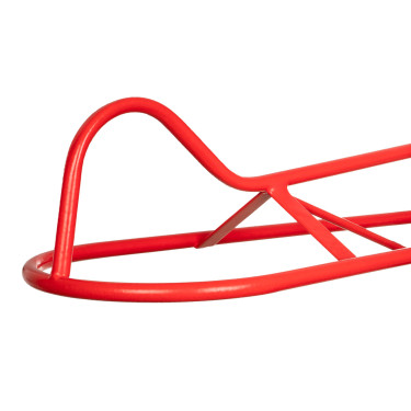 Suporte de Sela Western de Parede Fixo Umbria Equitazione Vermelho