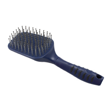 Pente Crina e Cauda com Cabo Ergonômico Lima, Fúcsia, Turquesa Umbria Equitazione Marinho Azul-marinho