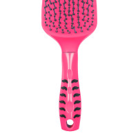 Pente Crina e Cauda com Cabo Ergonômico Lima, Fúcsia, Turquesa Umbria Equitazione Limão Amarelo