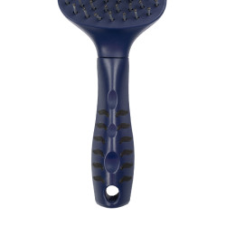 Pente Crina e Cauda com Cabo Ergonômico Lima, Fúcsia, Turquesa Umbria Equitazione Marinho Azul-marinho