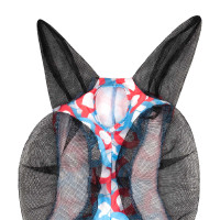 Máscara Anti-Moscas em Lycra com Protetor de Orelhas Pro-Tech Abstrato Multicolor