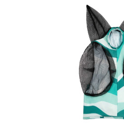 Máscara Anti-Moscas em Lycra com Protetor de Orelhas Pro-Tech Abstrato Multicolor