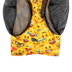 Máscara Anti-Moscas em Lycra com Protetor de Orelhas Pro-Tech Emoticone Motivos Máscara Anti-Moscas em Lycra com Protetor de Orelhas Pro-Tech Emoticone Motivos